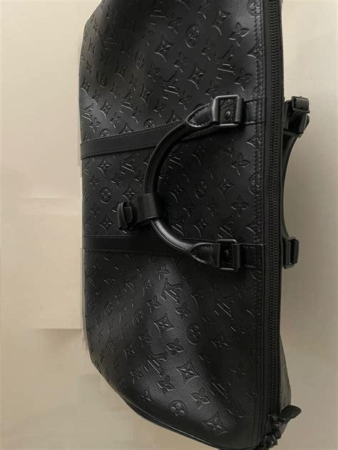 lv monogram shadow|Keepall Bandoulière 50 Monogram Shadow .